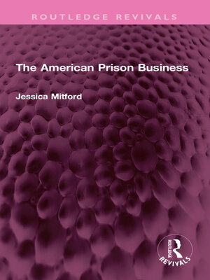 cover image of The American Prison Business